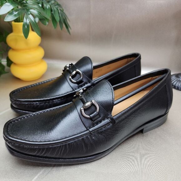 NWOB Massimo Matteo Almansa Moccasin Bit 7.5 - Picture 10 of 15